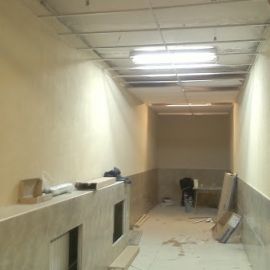 ремонт большого зала ДК Победа гп Удельная 2015 г