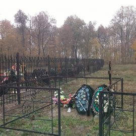 Ограждение кладбищ сп. Ганусовское. 2015 г.
