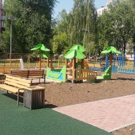 Детская площадка, Раменское, Коммунистическая, 2019 г._7