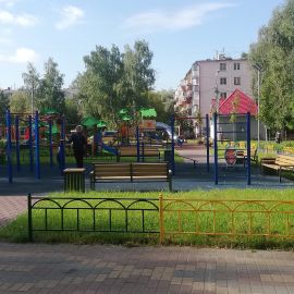 Детская площадка, Раменское, ул. Коммунистическая, д. 1, 2019 г._25