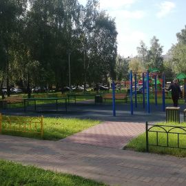 Детская площадка, Раменское, ул. Коммунистическая, д. 1, 2019 г._26