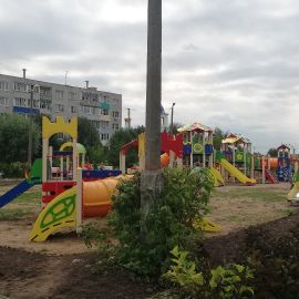 - Детская площадка, Рылеево, с/п Ганусовское, 2018 г._10