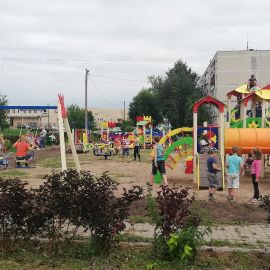 - Детская площадка, Рылеево, с/п Ганусовское, 2018 г._3