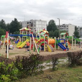 - Детская площадка, Рылеево, с/п Ганусовское, 2018 г._5