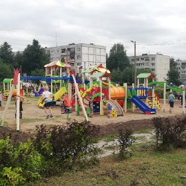 - Детская площадка, Рылеево, с/п Ганусовское, 2018 г._6